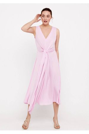 Vestido satinado sostenible