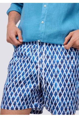 Bañador estampado rombos