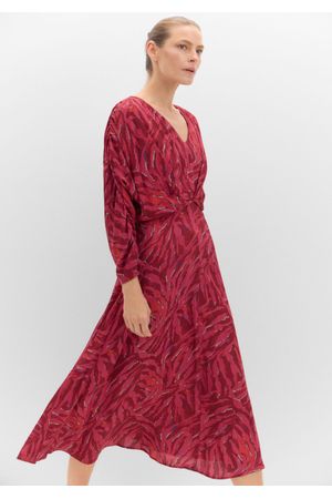 Vestido midi estampado