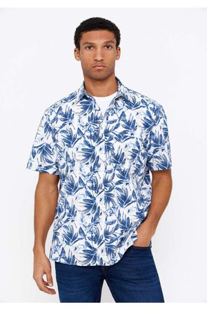 Camisa estampada tejido flamé
