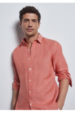 Camisa lino lisa