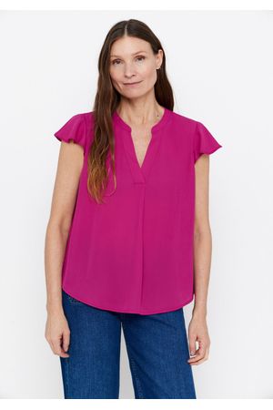Blusa manga volante