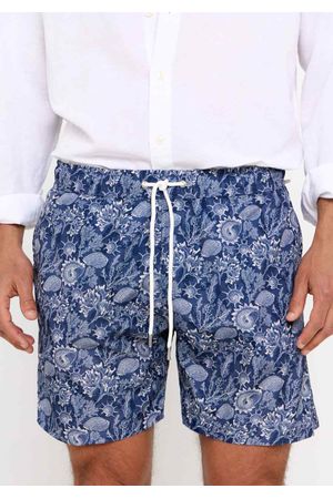 Bañador proyecto WWF estampado corales