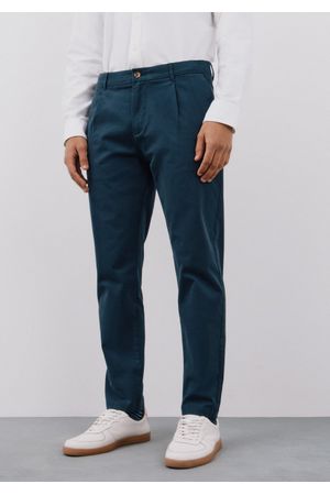 Pantalón chino tapered pinzas
