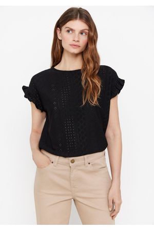 Blusa de punto calado