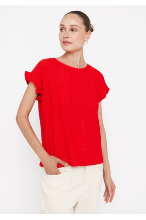 Blusa de punto calado