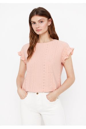 Blusa de punto calado