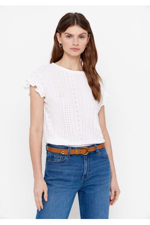 Blusa de punto calado