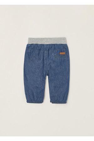 Jean de Algodón con Forro de Punto