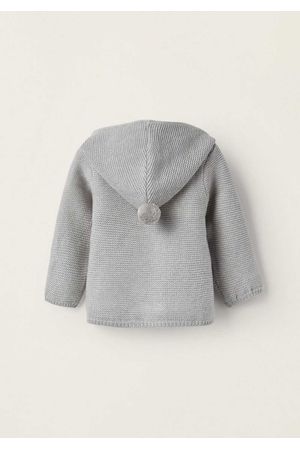 Súeter de Punto con Capucha