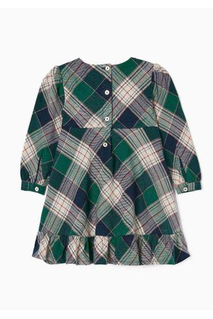 Vestido con Cuadros En Algodón You-Me