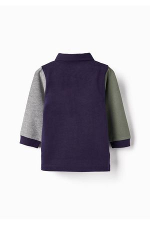 Polo de Manga Larga En Algodón