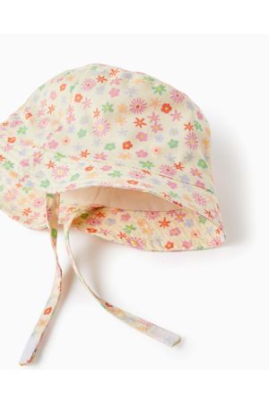 Sombrero con Estampado Floral