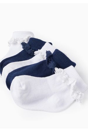 Pack 5 Pares de Medias Cortos con Crochet