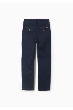 Pantalón chino de sarga 'slim'