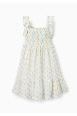 Vestido de algodón con estampado floral