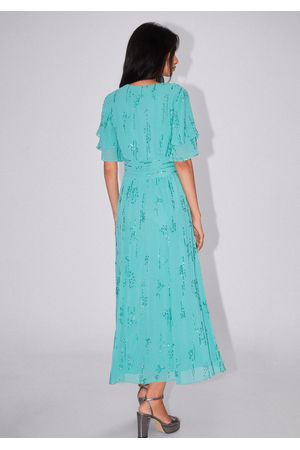 Vestido de lentejuelas bordado