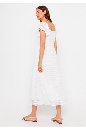 Vestido estructura calada