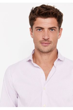 Camisa rayas coolmax slim fit
