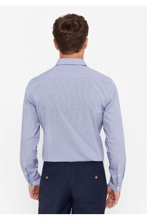 Camisa microvichy coolmax slim fit