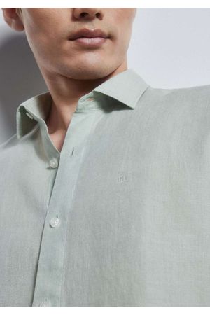 Camisa lino lisa