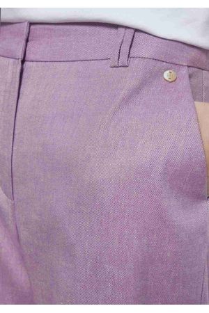 Pantalón traje tejido efecto lavado
