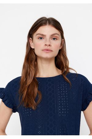 Blusa de punto calado