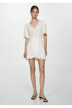 Vestido corto bordado