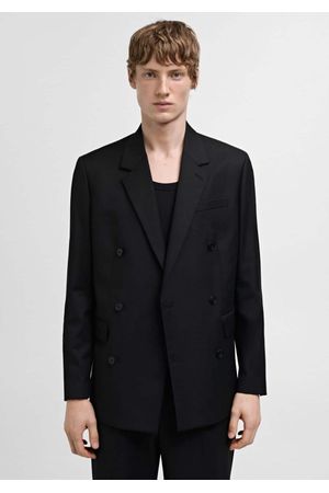 Americana traje regular fit cruzada