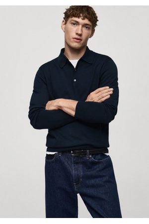 Jersey polo 100% lana de merino