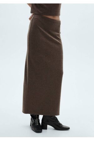 Falda larga punto