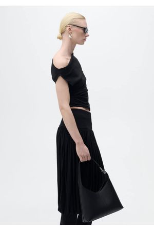 Top Asimétrico Drapeado