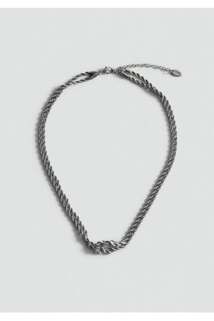 Collar cadena trenzada