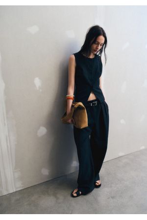 Chaleco Traje Recto Lyocell