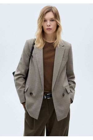 Blazer cruzada doble botonadura