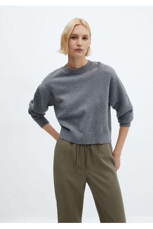 Pantalón recto fluido lazo