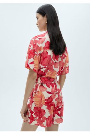 Mono corto estampado floral