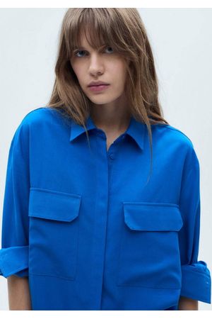 Camisa lyocell bolsillos