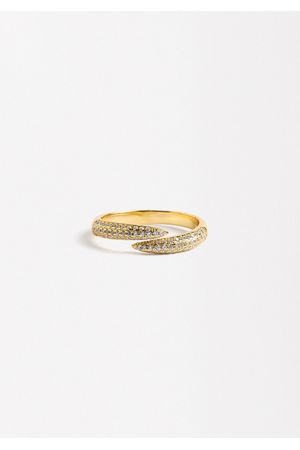 Parfois Anillo Cruzado con Circonitas