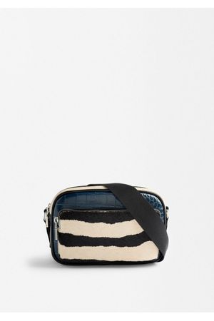 Parfois Bolso Bandolera Con Piel