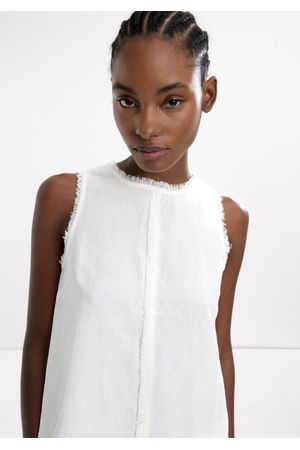 Parfois Top mezcla de lino y lyocell