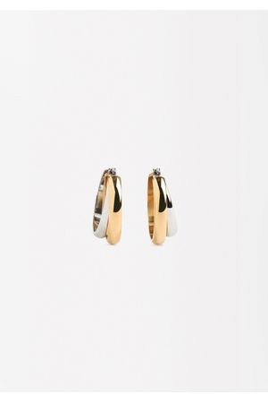 Parfois Zarcillos Bicolor Efecto Doble