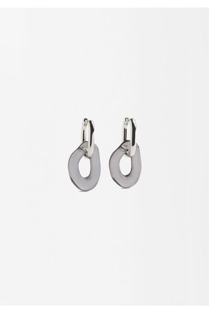 Parfois Zarcillos de aros con resina