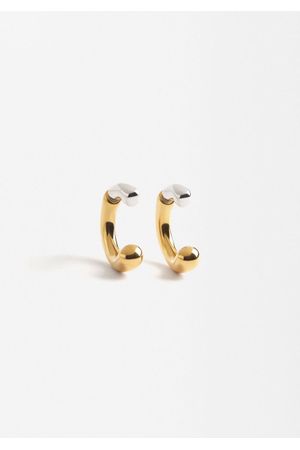 Parfois Zarcillos Ear Jacket - Acero Inoxidable