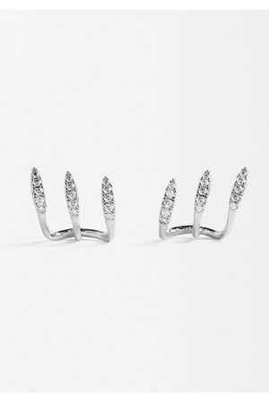 Parfois Zarcillos Efecto Triple con Circonitas