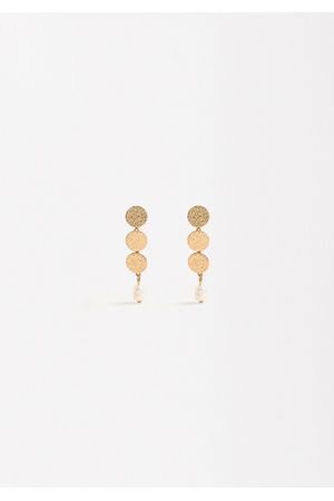 Parfois Zarcillos Largos con Perlas de Agua Dulce