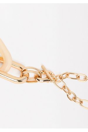 Parfois Collar Largo con Colgante de Aro