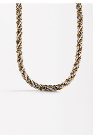 Parfois Collar Trenzado Bicolor