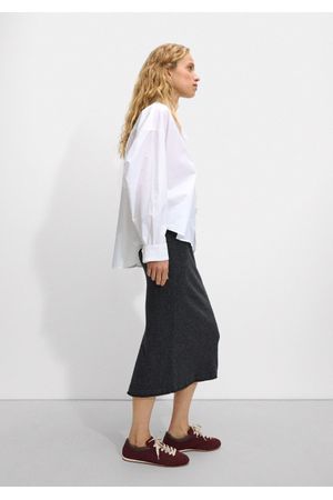 Parfois Falda Midi De Punto