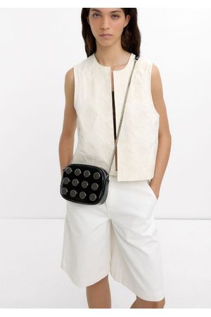 Parfois Bolso bandolera con detalles metálicos